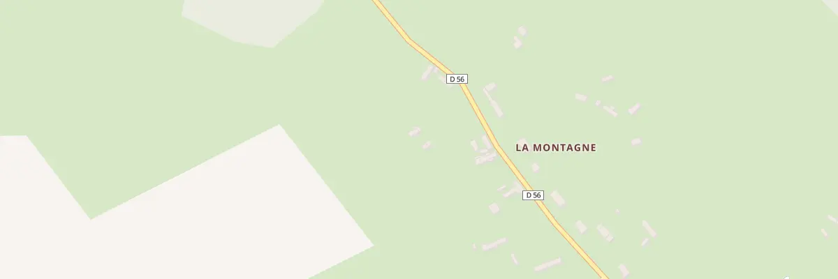 Plan du 1109 Rte de la Montagne à Nesle-Hodeng