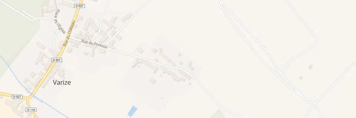Plan du 18 Rue du Pressoir à Varize