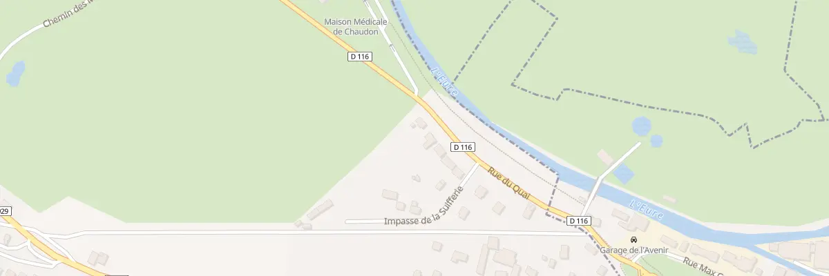 Plan du 19 Rue du Quai à Chaudon