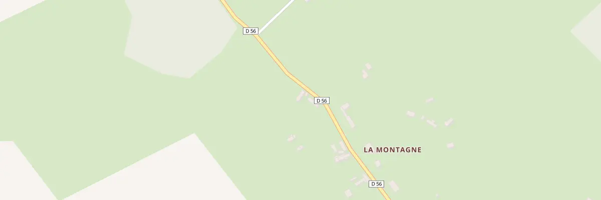 Plan du 1201 Rte de la Montagne à Nesle-Hodeng