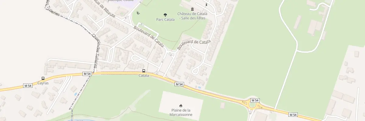 Plan du 16 Bd de Catala à Saint-Orens-de-Gameville