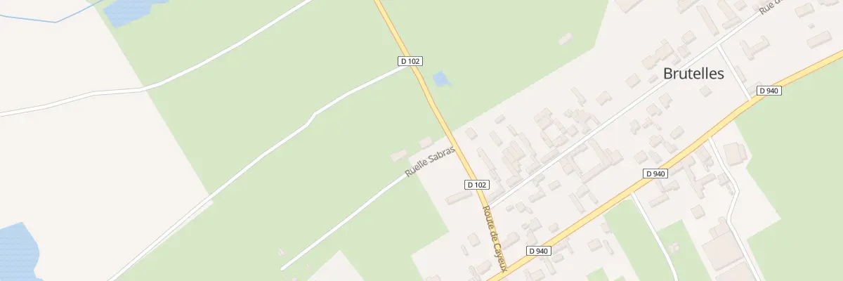 Plan du 6 Rte de Cayeux à Brutelles
