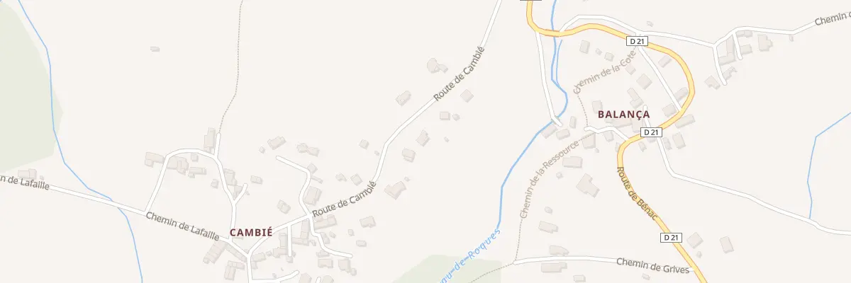 Plan du 538 Hameau de Cambié à Serres-sur-Arget