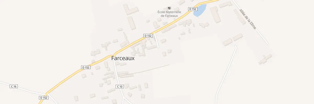 Plan du 9 Rue de l’Abbe Divay à Farceaux