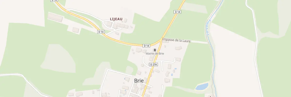 Plan du 41 Lijeau à Brie
