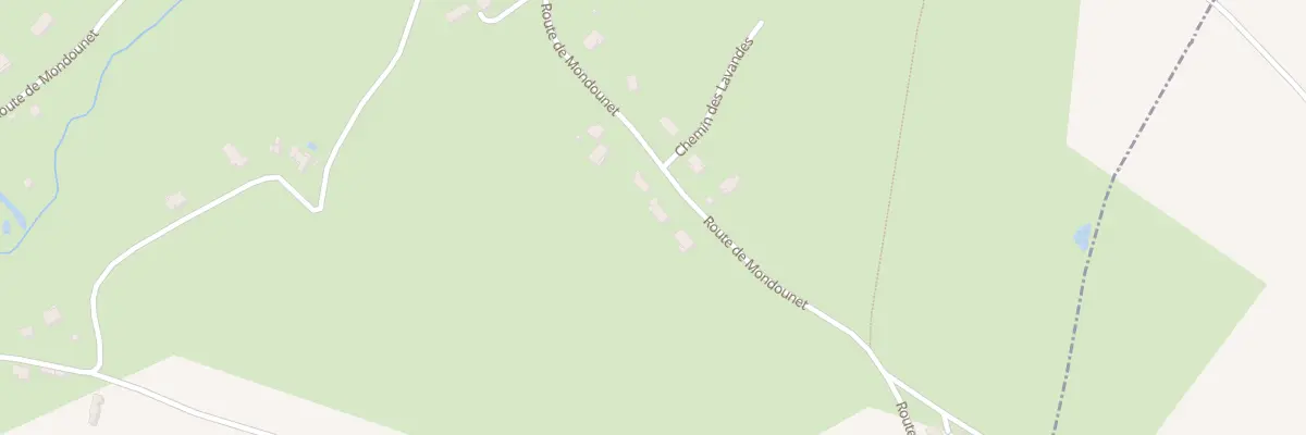 Plan du 5105F Mondounet à Montdoumerc