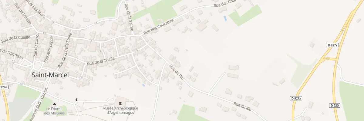 Plan du 19 Rue du Rio à Saint-Marcel
