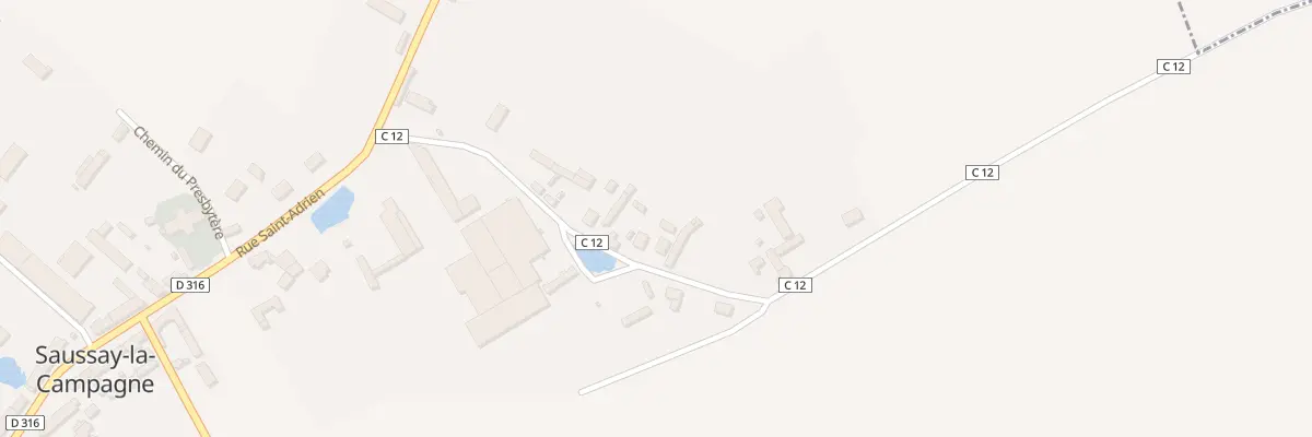 Plan du 22 Rue de Nojeon à Saussay-la-Campagne