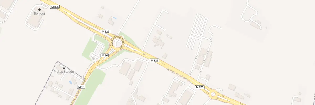 Plan du 135 Rte de Castres à Balma