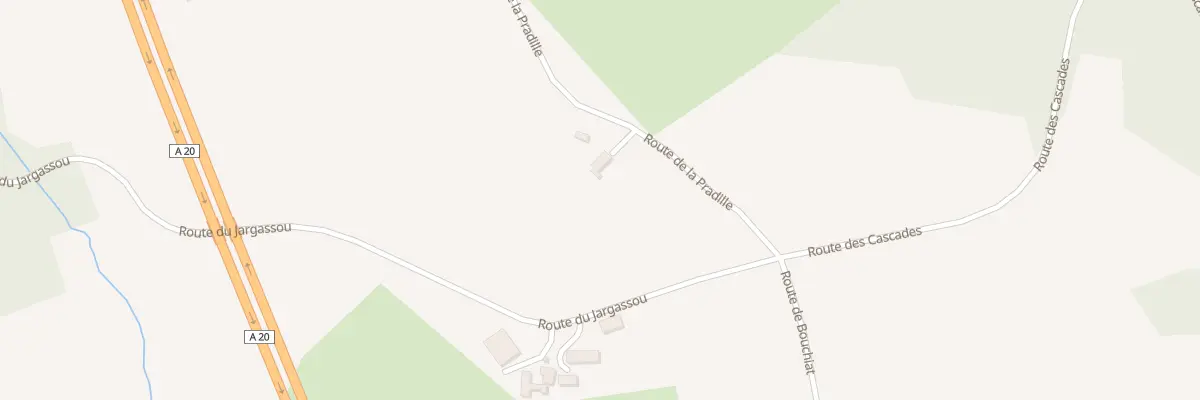 Plan du 175 Rte de la Brugère aux Trois-Saints