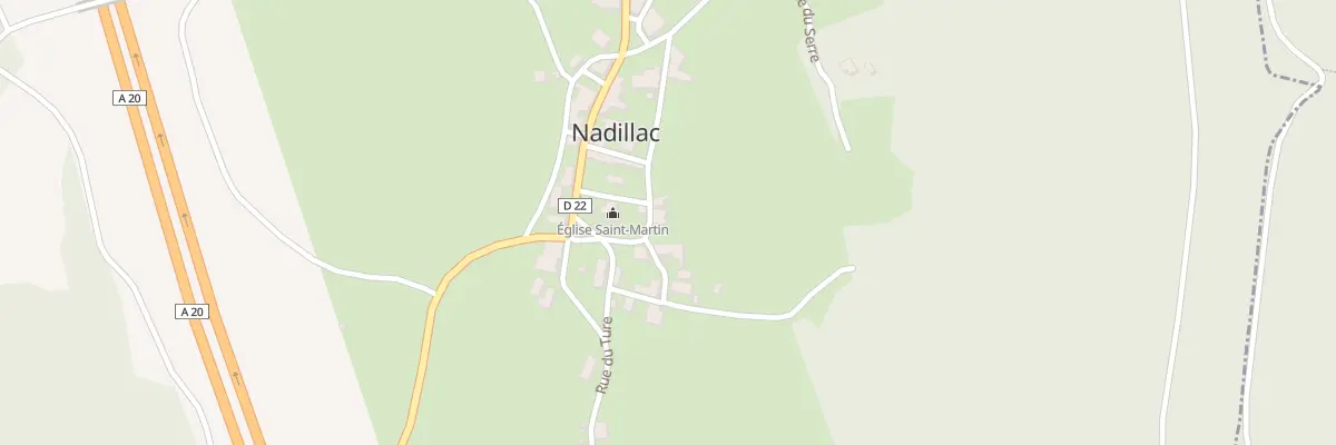Plan du 115 Rue des Jardins à Nadillac