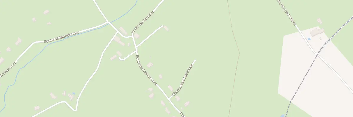 Plan du 121 Che des Lavandes à Montdoumerc