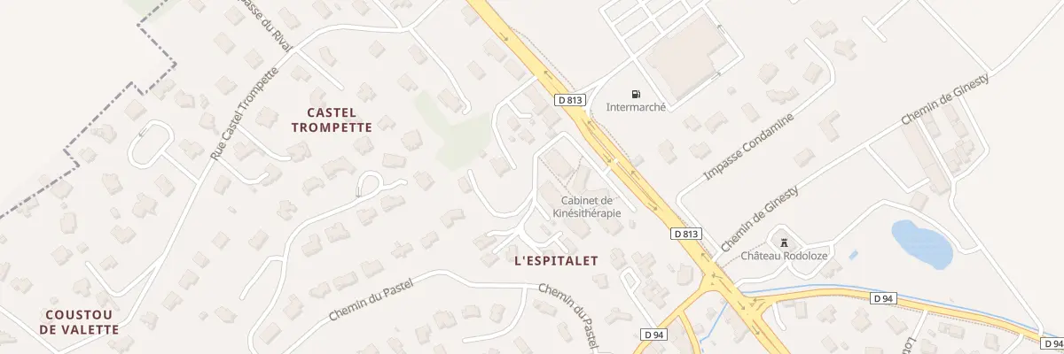 Plan du 8 Imp les Jardins Occitans à Pompertuzat