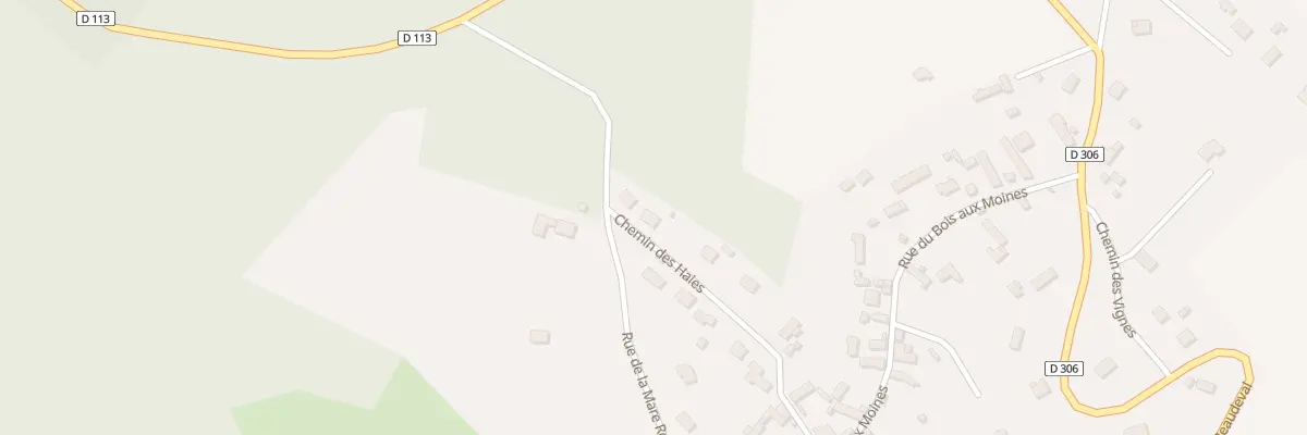 Plan du 14 Che des Haies à Bréchamps