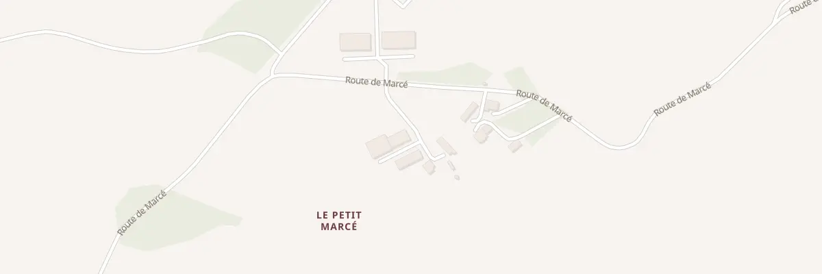 Plan du 6 Rte de Marcé à Celon
