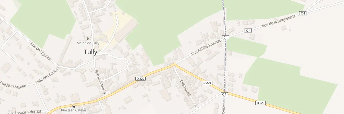 Plan du 31 Rue Maurice Thorez à Tully