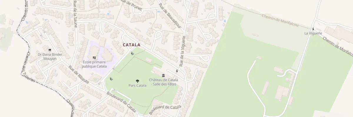 Plan du 48 Bd de Catala à Saint-Orens-de-Gameville
