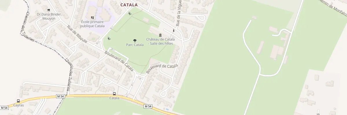 Plan du 35 Bd de Catala à Saint-Orens-de-Gameville