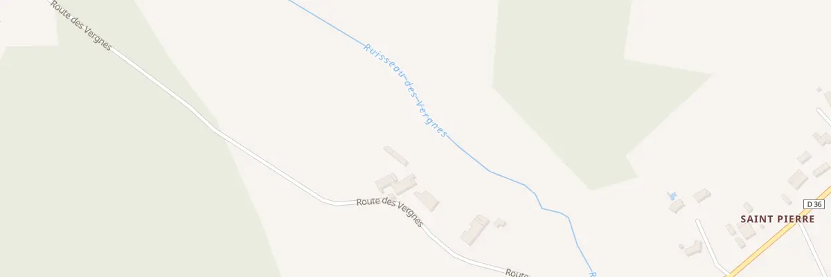 Plan du 304 Vergnes à La Salvetat-Belmontet