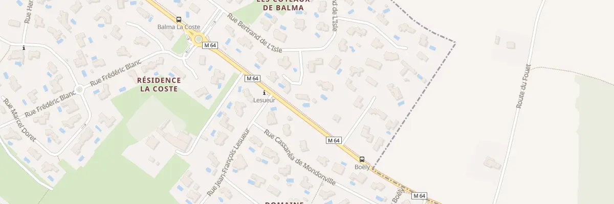 Plan du 12 Rue Bertrand de l’Isle à Balma