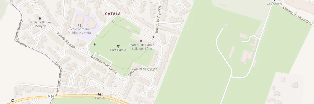 Plan du 45 Bd de Catala à Saint-Orens-de-Gameville
