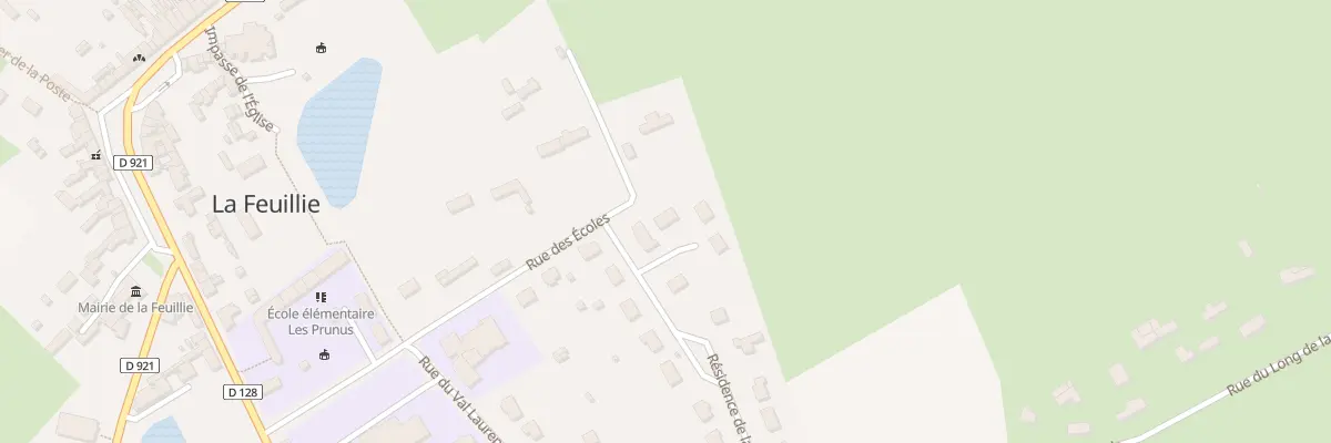 Plan du 18 Res de la Foret à La Feuillie