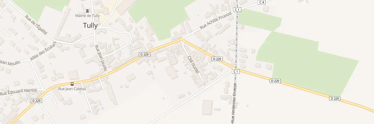Plan du 10 Cité Hurtel à Tully