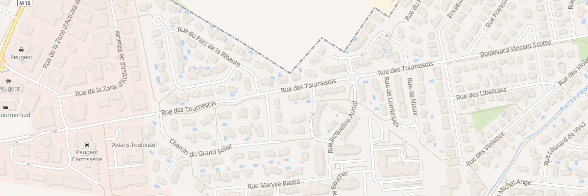 Plan du 13 Rue des Tournesols à Quint-Fonsegrives