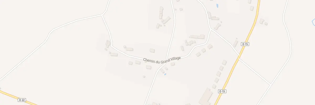Plan du 18 Che du Grand Village à Vicq-sur-Nahon