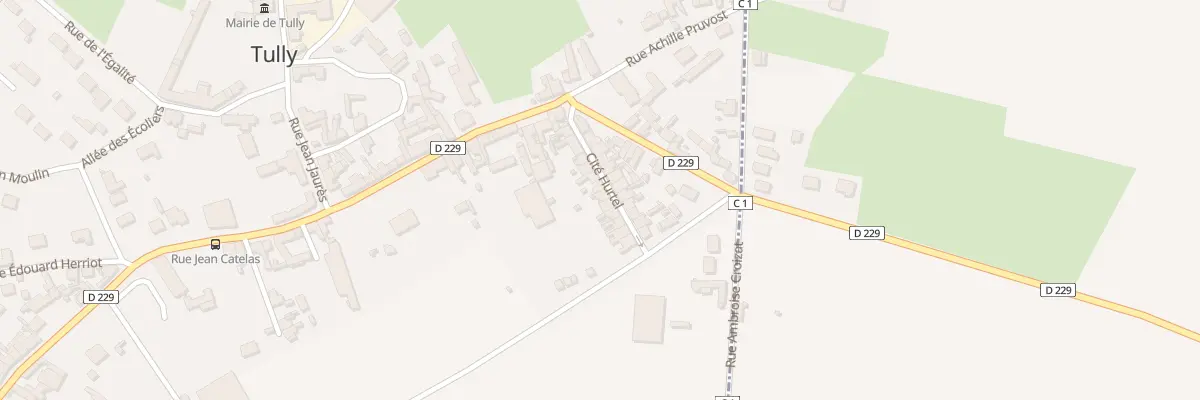 Plan du 16 Cité Hurtel à Tully