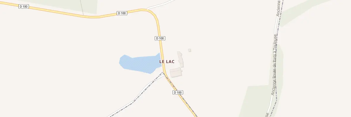Plan du 5232 Le Lac au Pont-Chrétien-Chabenet