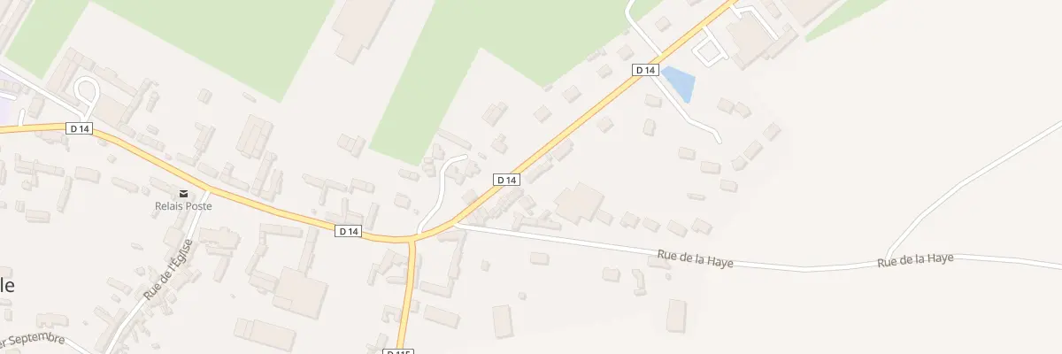 Plan du 44 Rue des Allies à Guerville