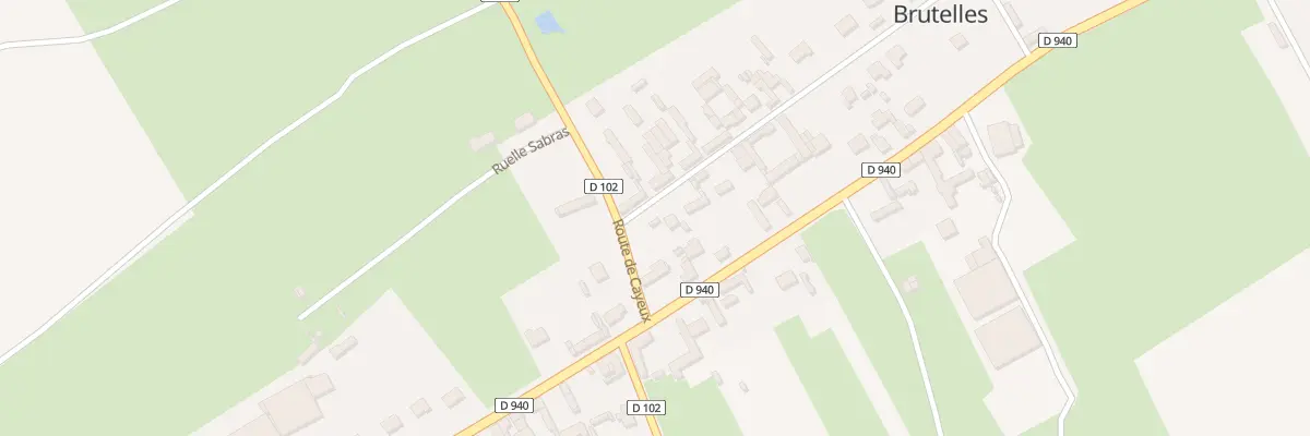 Plan du 52 Rue de l’Église à Brutelles