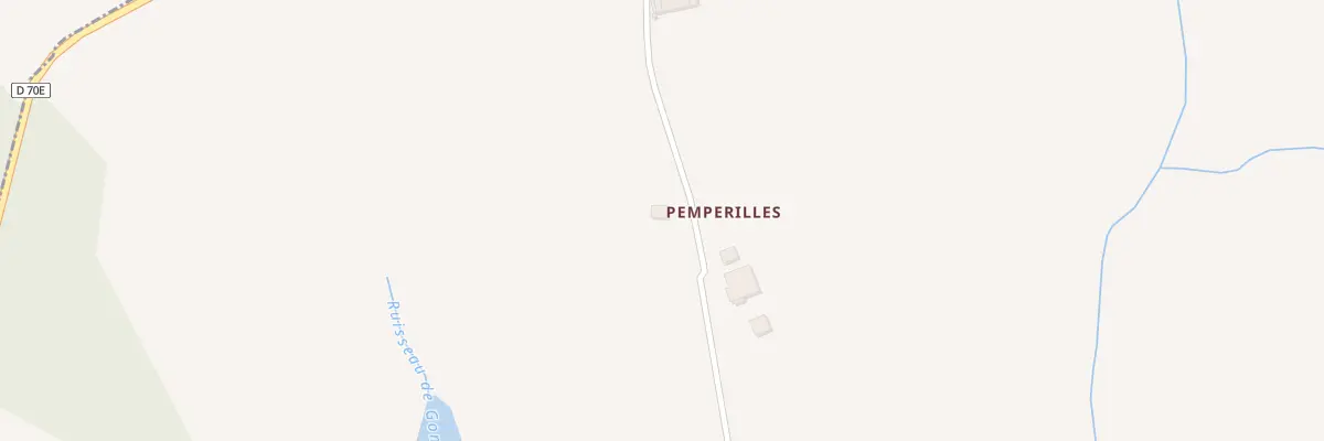Plan du 5000 Pemperilles à La Salvetat-Belmontet