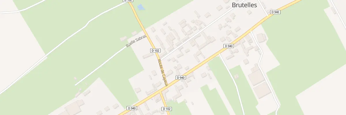 Plan du 50 Rue de l’Église à Brutelles