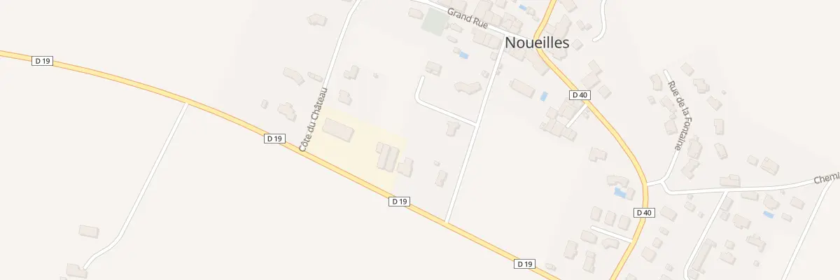 Plan du 6 Côte du Forgeron à Noueilles