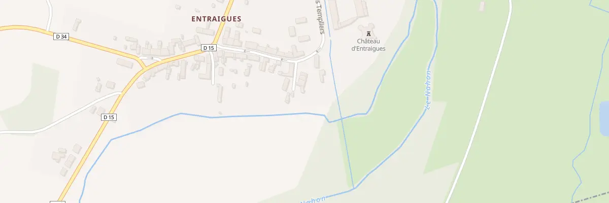 Plan du 9 Chem du Bief à Langé