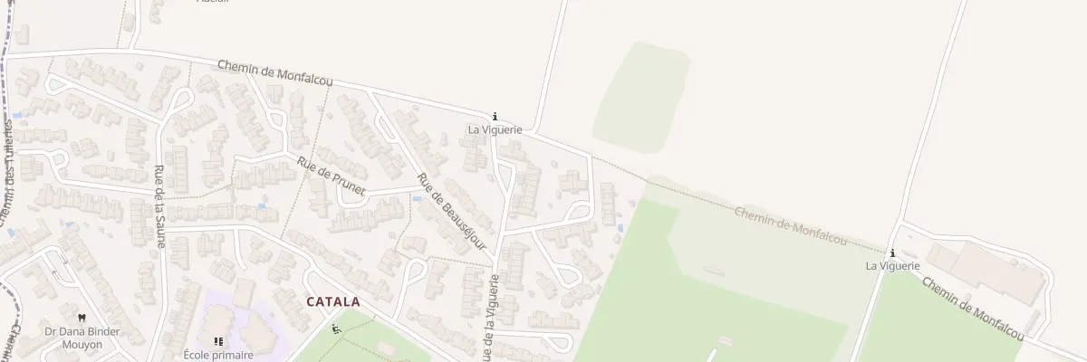 Plan du 38 Rue de la Viguerie à Saint-Orens-de-Gameville