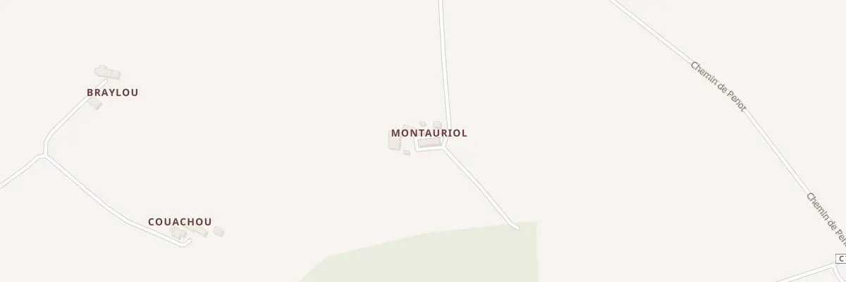 Plan du 70 Montauriol à Auragne