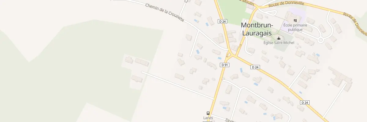 Plan du 7 Che de la Crouzette à Montbrun-Lauragais