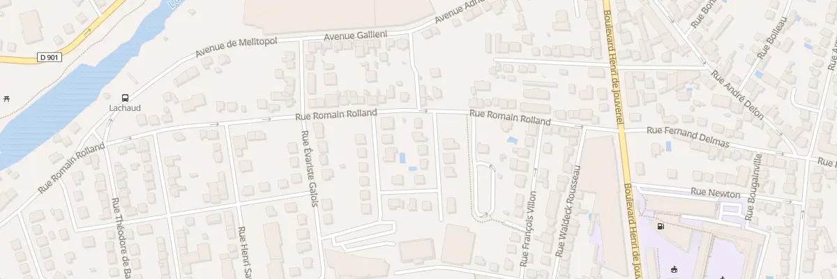 Plan du 4 Rue Chanoine Antoine Broquin à Brive-la-Gaillarde
