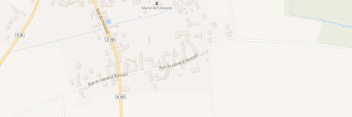 Plan du 4 Rue du Général Bouvart à Corancez