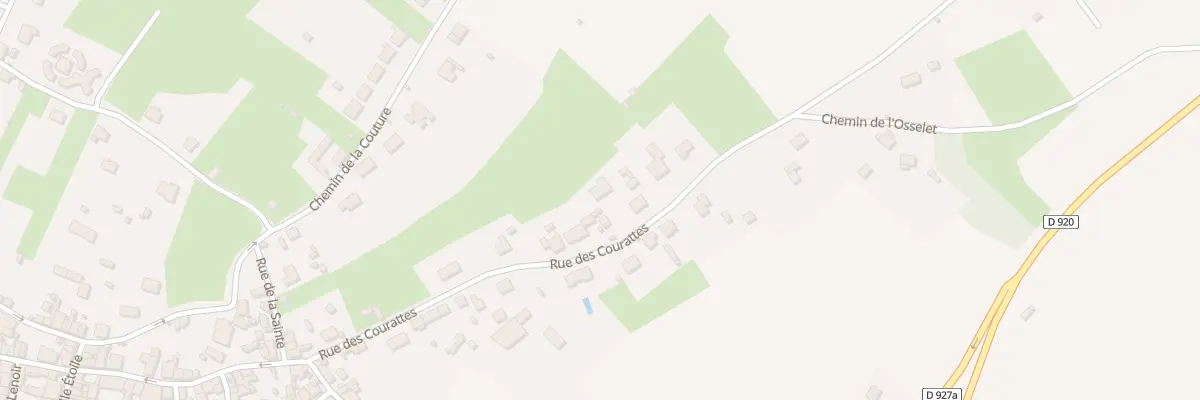 Plan du 23 Rue des Courattes à Saint-Marcel