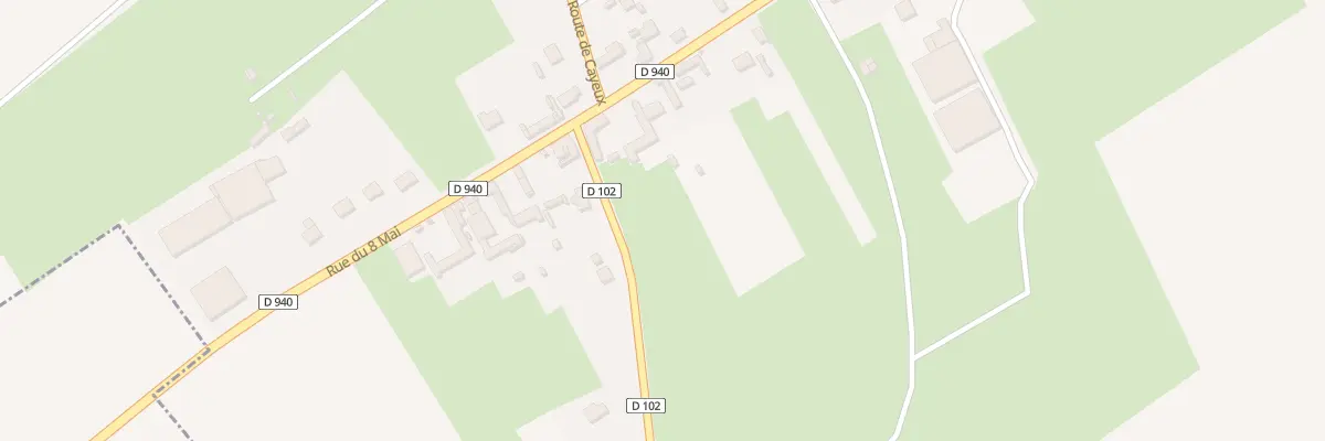 Plan du 26 Rte Nationale à Brutelles