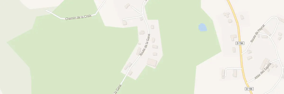 Plan du 14 Rte De La Gane à Saint-Bonnet-l’Enfantier