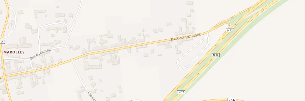 Plan du 57 Rue Georges Bréant à Broué