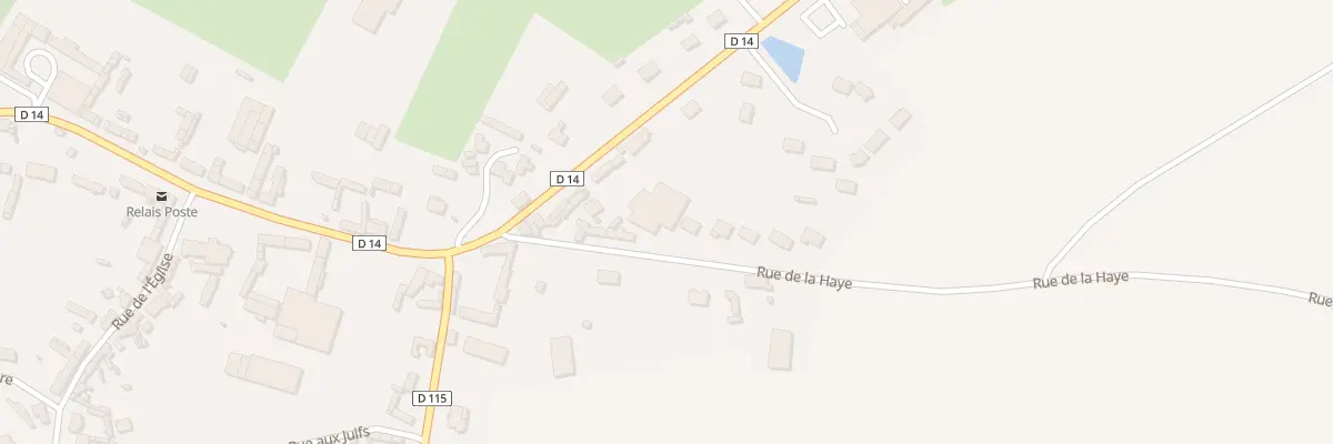 Plan du 9 Rue de la Haye à Guerville