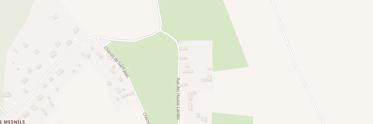 Plan du 14 Rue des Hautes Landes à Puchay