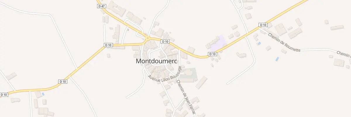Plan du 355 Av Léon Boussuge à Montdoumerc