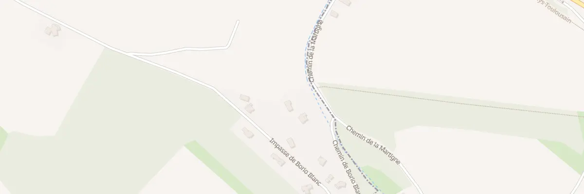 Plan du 1087 Chem de Borio Blanc à Villematier